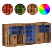 Dressoir Oud hout 162 x 37 x 67 cm Bewerkt hout - thumbnail