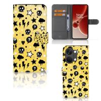Telefoonhoesje met Naam OnePlus Nord 3 Punk Geel - thumbnail