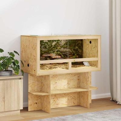 Terrarium Bruin 50 x 100 x 50 cm OSB Terrarium Bruin 50 x 100 x 50 cm OSB