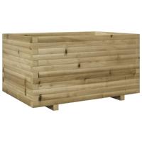 Plantenbak 90x60x49,5 cm geïmpregneerd grenenhout - thumbnail