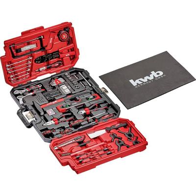 kwb Gereedschapskoffer (gevuld) 125-delig
