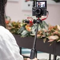 Ulanzi MT-16 Vlog Statief, Camerahouder & Selfie stick met balhoofd - thumbnail