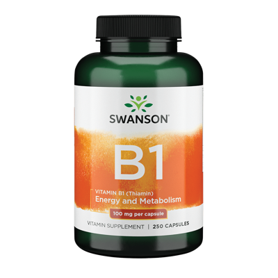 Vitamine B-1 100mg | Swanson | 250ct Vitamine B-1 100mg | Swanson | 250ct