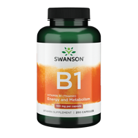 Vitamine B-1 100mg | Swanson | 250ct - thumbnail