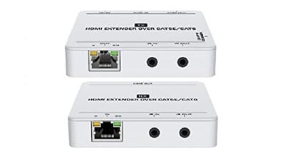 LevelOne HVE-9007 audio/video extender AV-zender & ontvanger Wit