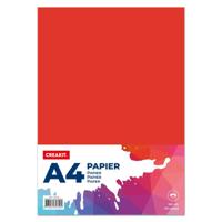 Creakit Papier A4 110gr rood 100/ - thumbnail