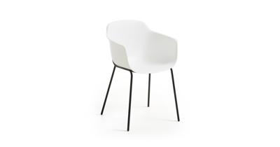 Kave Home Eetkamerstoel 'Maruto' kleur Wit Kave Home Eetkamerstoel 'Maruto' kleur Wit