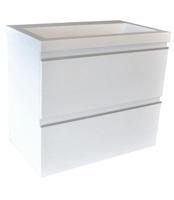 Wiesbaden onderkast 60 cmx36 cm zo.wastafel wit - thumbnail