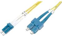 Digitus DK-2932-01 Glasvezel Optische vezel Aansluitkabel 1.00 m Geel [1x LC-stekker - 1x SC-stekker] 9/125 µ Singlemode OS2 - thumbnail