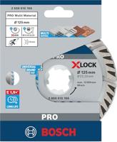 Bosch Accessoires X-LOCK Diamantschijf Standard for Universal 125 x 22,23 x 2,0 x 10 mm - 1 stuk(s) - 2608615166 - thumbnail