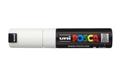 Uni POSCA paintmarker PC-8K, 8 mm, wit