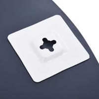 VidaXL Wandspiegel met 5 schappen 50x60 cm zilverkleurig - thumbnail