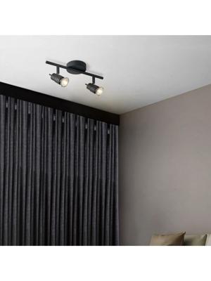 Light depot - LED opbouwspot Cilindro 2L - zwart - Outlet Light depot - LED opbouwspot Cilindro 2L - zwart - Outlet