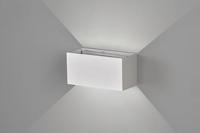 Fischer & Honsel Led wandlampWallo zilvergrijs - 30518 - thumbnail