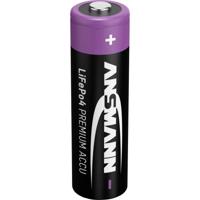 Ansmann Lithium-Eisenphosphat Akku Mignon AA 500 mAh Oplaadbare AA batterij (penlite) LiFePO4 500 mAh 3.2 V 1 stuk(s) - thumbnail