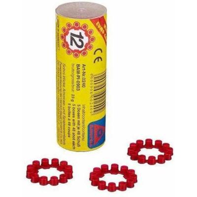 Ammorces 12-schots op ring (20 ringen)