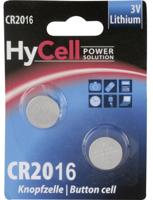 HyCell Knoopcel CR2016 3 V 2 stuk(s) 70 mAh Lithium CR 2016 - thumbnail