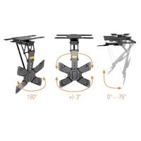 My Wall HL46ML TV-plafondbeugel Met afstandsbediening, Gemotoriseerd, Kantelbaar, Zwenkbaar 58,4 cm (23) - 165,1 cm (65) Plafondhouder, Kantelbaar, Zwenkbaar, - thumbnail