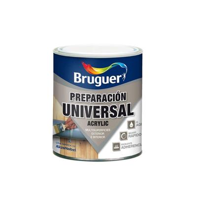 Voorbereiding van het oppervlak Bruguer 5120576 Universeel Acryl Afdrukken 250 ml Wit Mat