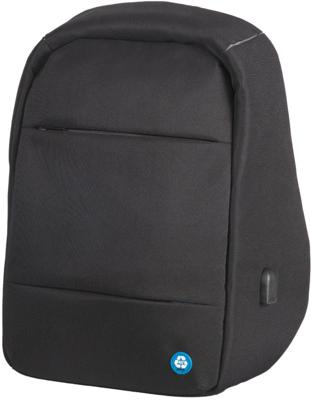 Juscha JU-46200 Rugzak RPET Zwart 47x33x19cm Materiaal: Gerecycled PET Juscha JU-46200 Rugzak RPET Zwart 47x33x19cm Materiaal: Gerecycled PET