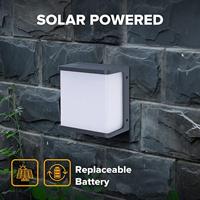 Lutec Design wandlampDoblo solar vierkant - 6943701125 - thumbnail