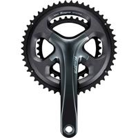Shimano Crankstel 2 x 10 speed tiagra fc-4700 - 172,5/50-34t met holle as - zwart - thumbnail