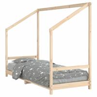 Kinderbedframe 80x200 cm massief grenenhout - thumbnail