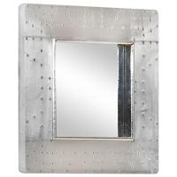 VidaXL Spiegel luchtvaartstijl 50x50 cm metaal - thumbnail