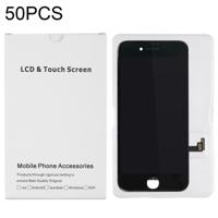 50 PCS LCD-scherm en Digitizer witte kartonnen doos verpakking voor iPhone 8 / 7 - thumbnail