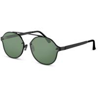 CWI zonnebril unisex wayfarer zwart/groen (CWI1906) - thumbnail