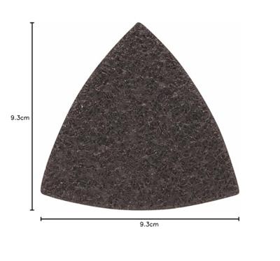 Bosch Accessories 2608604494 Vlies voor driehoekige schuurmachine, 93 mm, 100, grof 93 mm 1 stuk(s) - thumbnail