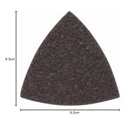 Bosch Accessories 2608604494 Vlies voor driehoekige schuurmachine, 93 mm, 100, grof 93 mm 1 stuk(s) - thumbnail