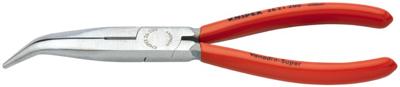 Knipex 26 25 200 Platte rondbektang Elektronica en fijnmechanica 40° gebogen Vanadium elektrostaal 200 mm Knipex 26 25 200 Platte rondbektang Elektronica en fijnmechanica 40° gebogen Vanadium elektrostaal 200 mm