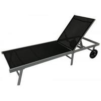 Aluminium ligbed met wielen 200 cm - thumbnail