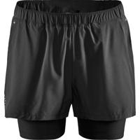 Craft 1908764 Adv Essence 2In1 Str. Shorts M - Black - XXL - thumbnail