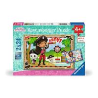 Ravensburger - gabby's poppenhuis legpuzzel 2x24 stuks - thumbnail