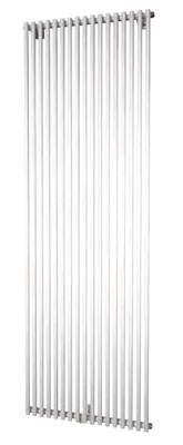 Plieger Venezia M designradiator enkel verticaal met middenaansluiting 1970x532mm 1417W wit 7253069