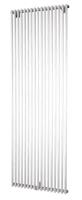 Plieger Venezia M designradiator enkel verticaal met middenaansluiting 1970x532mm 1417W wit 7253069 - thumbnail