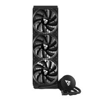 Savio NOX 360 mm Processor Kit voor vloeistofkoeling 12 cm Zwart 1 stuk(s) - thumbnail