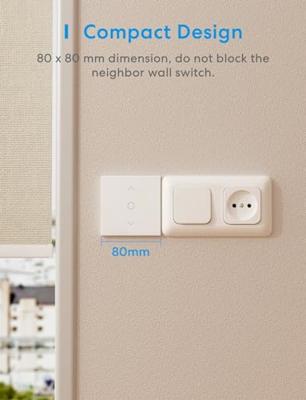 MEROSS MRS100 Smart Wi-Fi Roller Shutter Timer schakelaar