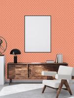 AS Creation Retro Chic - Oranje - Retro - 395385 - thumbnail