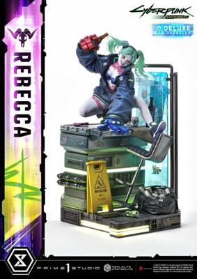 Cyberpunk: Edgerunners Real Elite Masterline Series Statue 1/4 Rebecca Deluxe Bonus Version 54 cm Cyberpunk: Edgerunners Real Elite Masterline Series Statue 1/4 Rebecca Deluxe Bonus Version 54 cm