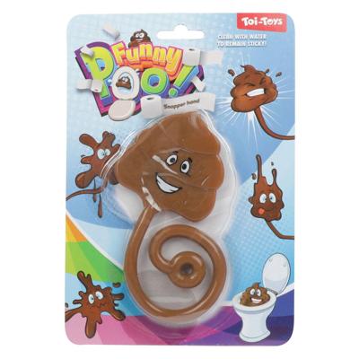 Toi-Toys Funny poo plak lachende drol