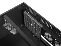 Lanberg SC01-4504-08B modulair serverchassis Rack (4U) - thumbnail