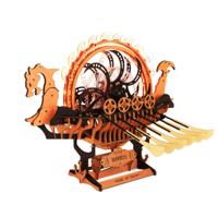 Robotime Houten Puzzel Dragon Viking Ship - thumbnail