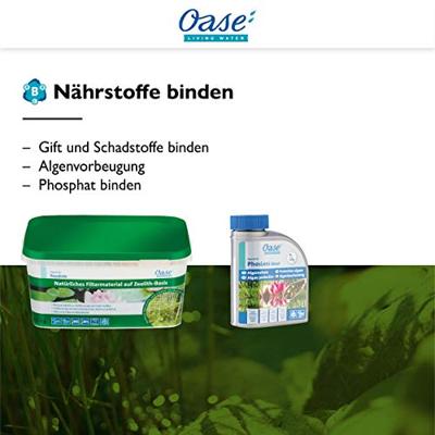 Oase AquaActiv PhosLess Direct 500ml - Voorkom Algen & Verhoog Vijverhelderheid - thumbnail
