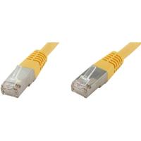 econ connect F6TP0,5GE RJ45 Netwerkkabel, patchkabel CAT 6 S/FTP 0.50 m Geel Pair afscherming 1 stuk(s) - thumbnail