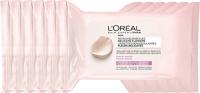 L’Oréal Paris Skin Expert Delicate Flowers Zachte Reinigingsdoekjes - 6 x 25 stuks - Voordeelverpakking - Gezichtsreiniger voor Droge en gevoelige huid - thumbnail
