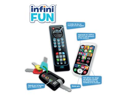 TALDEC Infini Fun - Educatieve telefoonsleutelbox met afstandsbediening