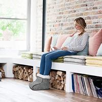 Medisana FW 150 Voetenwarmer 100 W Grijs, Wit - thumbnail